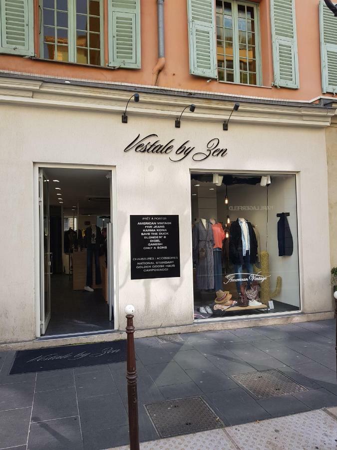 Studette En Plein Coeur Du Vieux Nizza Kültér fotó